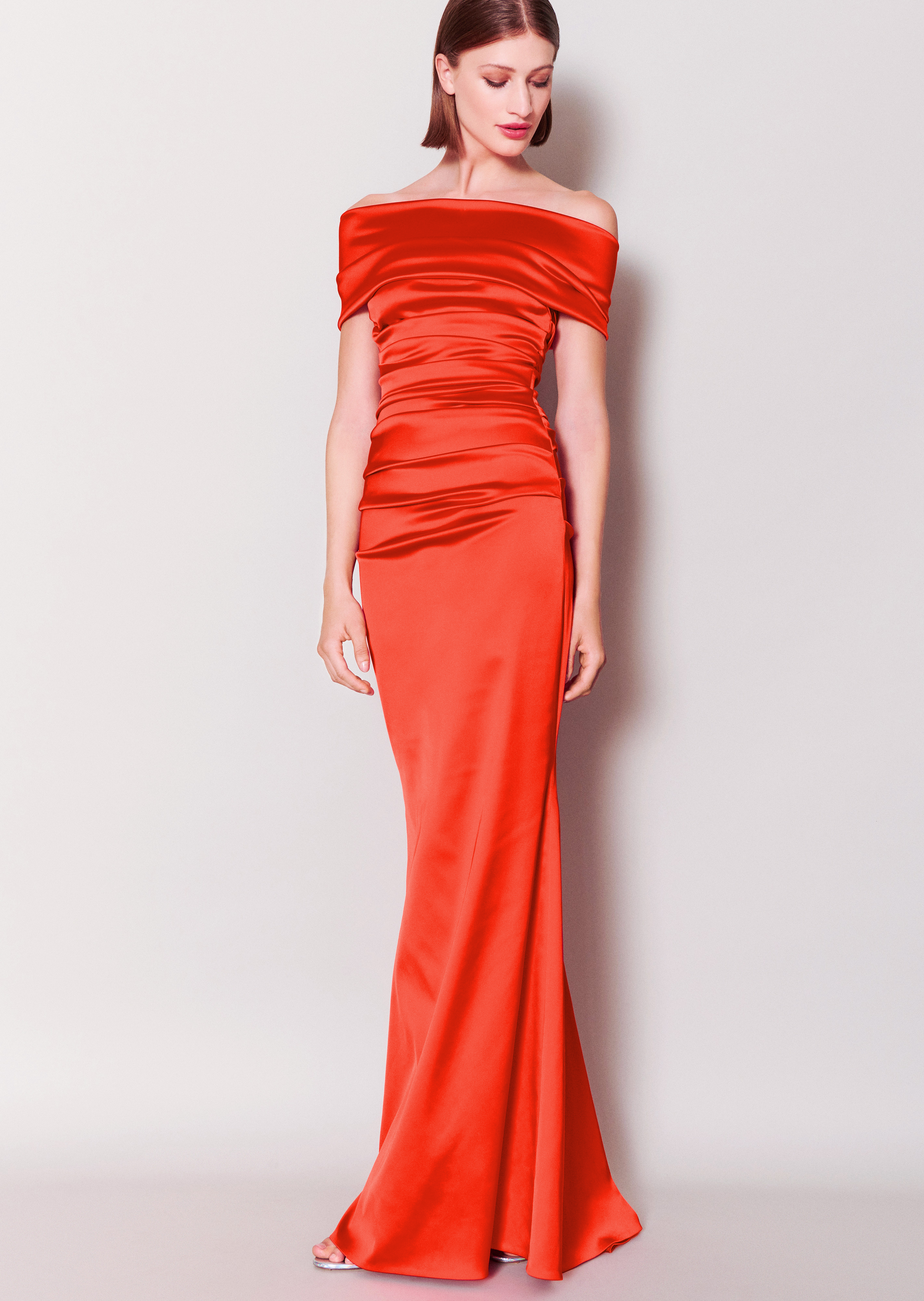 Evening Dress Rosso15