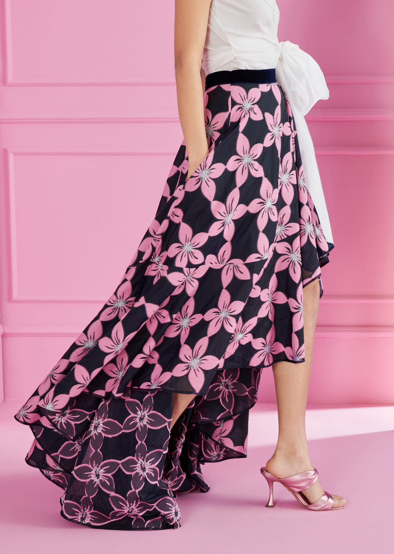 MURRAL glossy tucked long skirt マメ／マメクロゴウチ 先取りSALE